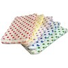 Papieren zakjes Mix - 100 stuks - 10x16 cm - wit met gekleurde stipjes - cadeauzakjes / uitdeelzakjes / geschenkzakjes
