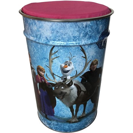 Lijken Iets Rodeo Disney Frozen opbergton - Speelgoed opbergbox met deksel - metaal - kinderen  - Prima Gift