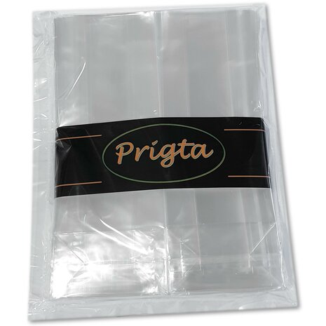 50x Uitdeelzakjes / traktatie zakjes / Inpakzakjes / Cellofaanzakjes Transparant  - 7x4x19,5 cm - geschenkzakjes / cadeauzakjes cellofaan