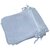 Organza Zakjes Wit 7 x 9 cm - 50 stuks - Kleine Cadeauzakjes - Herbruikbaar - Luxe Organza - Voor Sieraden, Bedankjes & Kerst - Met Satijnen Trekkoord
