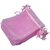 Organza Zakjes Roze 7 x 9 cm - 50 stuks - Kleine Cadeauzakjes - Herbruikbaar - Voor Bedankjes, Babyshower & Sieraden