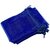 Organza Zakjes Blauw 7 x 9 cm - 50 stuks - Kleine Cadeauzakjes - Herbruikbaar - Voor Sieraden & Feestjes - Satijnen Trekkoord