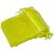 Organza Zakjes Geel 7 x 9 cm - 50 stuks - Kleine Cadeauzakjes - Herbruikbaar - Voor Feestjes & Bedankjes - Satijnen Trekkoord
