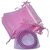Organza Zakjes Roze 7x9 cm - 100 stuks - Kleine Cadeauzakjes - Herbruikbaar - Voor Bedankjes, Babyshower & Sieraden