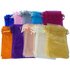 Organza zakjes - 100 stuks - 10x15 cm - gekleurde mix - cadeauzakjes organza stof - uitdeelzakjes - geschenkzakjes - geurzakjes maken_