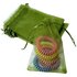 Organza zakjes - 50 stuks - 10x15 cm - Olijfgroen - cadeauzakjes organza stof - uitdeelzakjes - geschenkzakjes - geurzakjes maken_