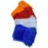 Organza Zakjes - 100 stuks - 10x15 cm - Holland Mix - Oranje, Rood, Wit & Blauw - Luxe Cadeauzakjes met Trekkoord_