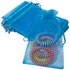 Organza zakjes - 50 stuks - 10x15 cm - Licht Blauw - cadeauzakjes organza stof - uitdeelzakjes - geschenkzakjes - geurzakjes maken_