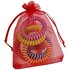 Organza zakjes - 50 stuks - 10x15 cm - Rood - cadeauzakjes organza stof - uitdeelzakjes - geschenkzakjes - geurzakjes maken_