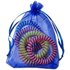 Organza zakjes - 100 stuks - 10x15 cm - Blauw - cadeauzakjes organza stof - uitdeelzakjes - geschenkzakjes - geurzakjes maken_
