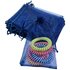 Organza zakjes - 100 stuks - 10x15 cm - Marine Blauw - cadeauzakjes organza stof - uitdeelzakjes - geschenkzakjes - geurzakjes maken_