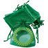 Organza Zakjes Groen 7 x 9 cm - 50 stuks - Kleine Cadeauzakjes - Herbruikbaar - Voor Kerst, Sieraden & Bedankjes_