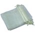 Organza Zakjes Crème 7 x 9 cm - 50 stuks - Luxe Cadeauzakjes - Herbruikbaar - Voor Bruiloft, Bedankjes & Sieraden_