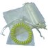 Organza Zakjes Crème 7 x 9 cm - 50 stuks - Luxe Cadeauzakjes - Herbruikbaar - Voor Bruiloft, Bedankjes & Sieraden_