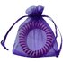 Lila Organzabeutel, 7 x 9 cm – 100er-Pack – Kleine Geschenktüten – Wiederverwendbar – Für Partys, Gastgeschenke und Schmuck_