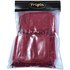 Organza Zakjes Bordeaux Rood 7x9 cm - 100 stuks - Luxe Cadeauzakjes - Herbruikbaar - Voor Sieraden, Bedankjes & Kerst - Satijnen Trekkoord_
